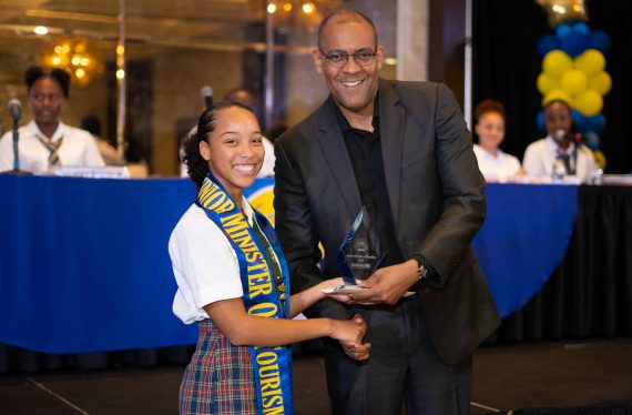 HAILEY MAHY IS THE 2019 BARBADOS JUNIOR MINISTER OF TOURISM